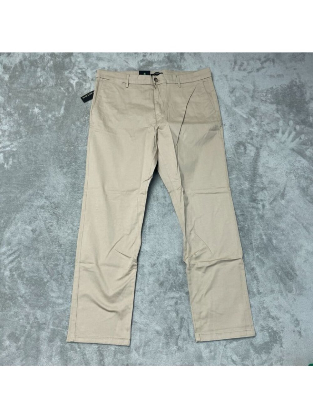 Banana Republic Men's 38x32 Chino Pants Slim Straight Fit Beige Stretch d1828 - Picture 5 of 13